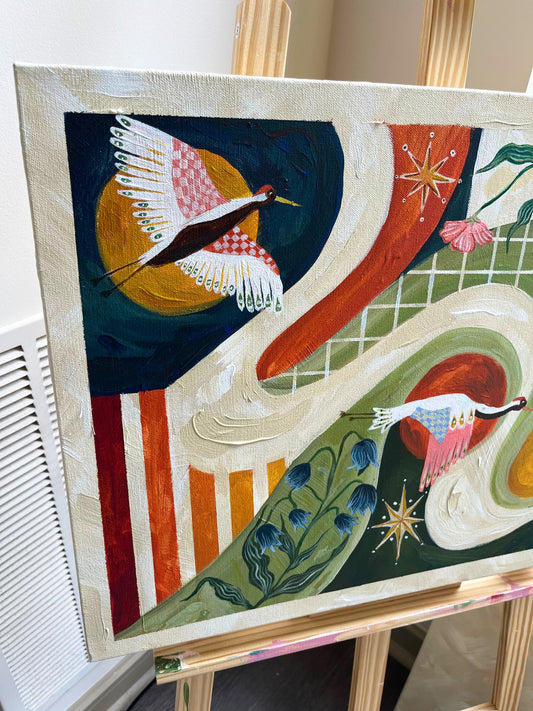 Original Painting: "The Things I Kept" - 18x24"