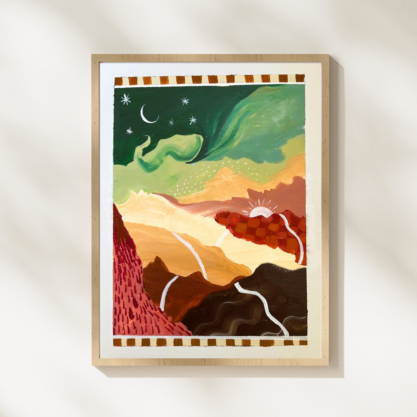 Southwestern Landscape Art Print