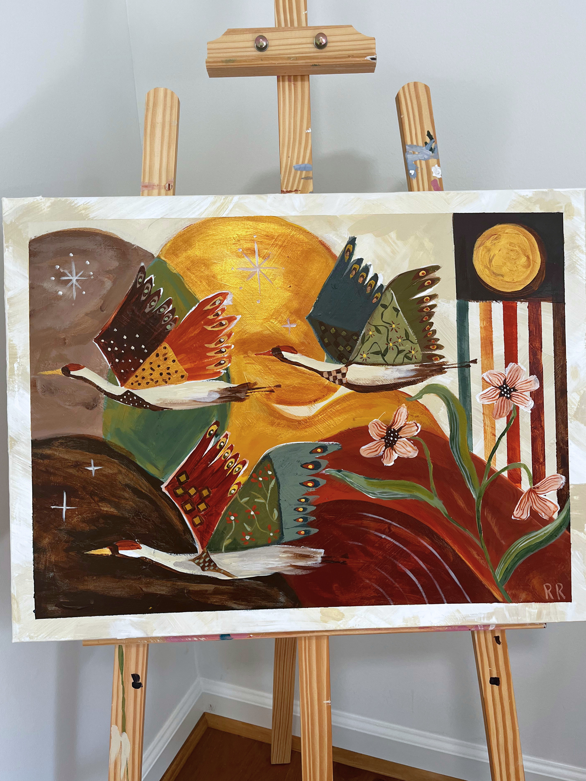 "Loving Every Version Of Me" Original Painting