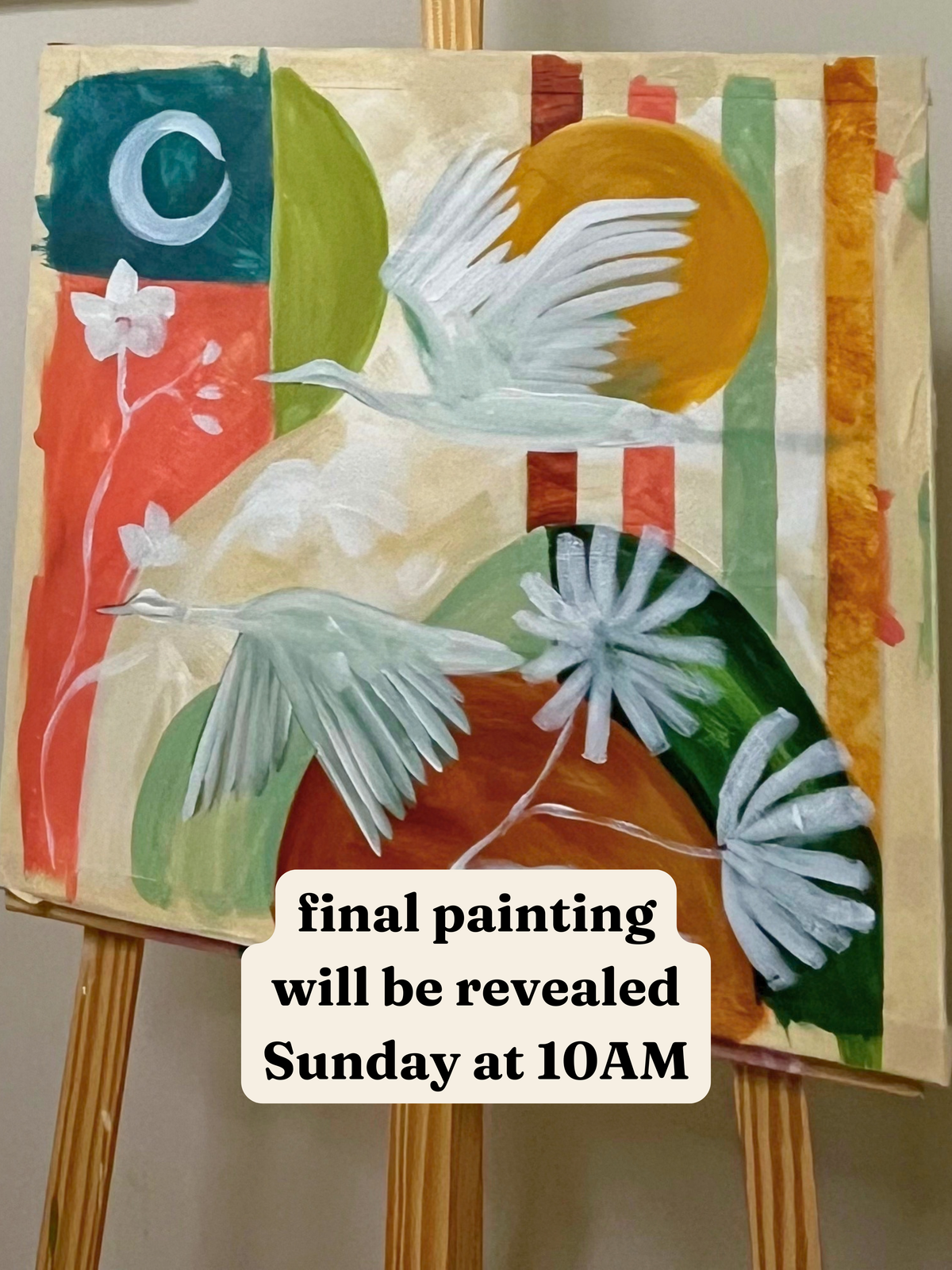 Original Painting: "Daybreak" (20"x20")