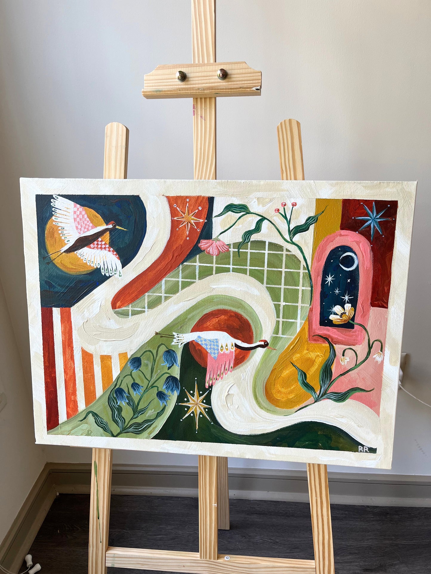 Original Painting: "The Things I Kept" - 18x24"