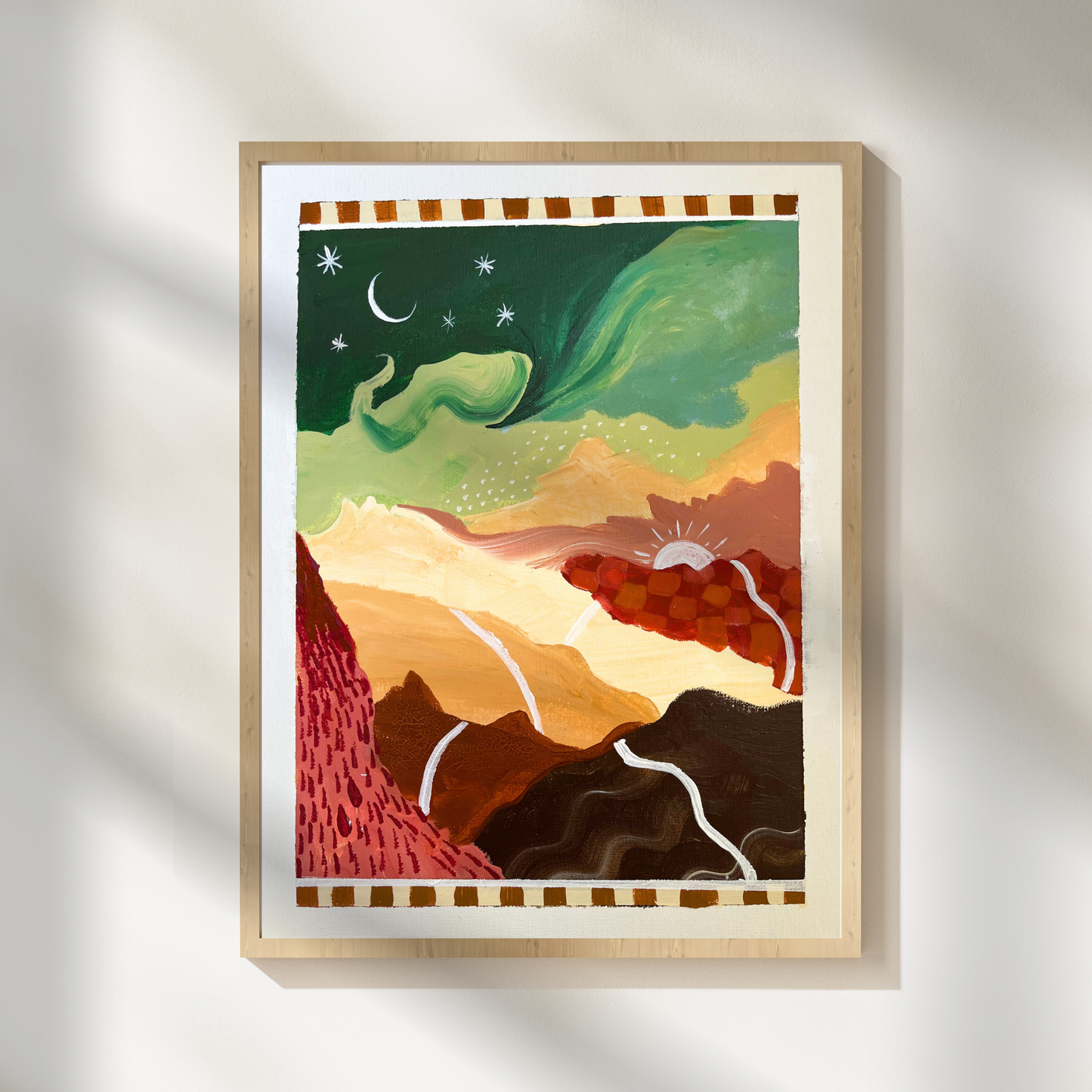 Southwestern Landscape Art Print