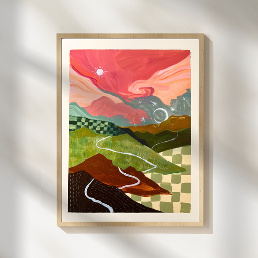 Dream Landscape Art Print