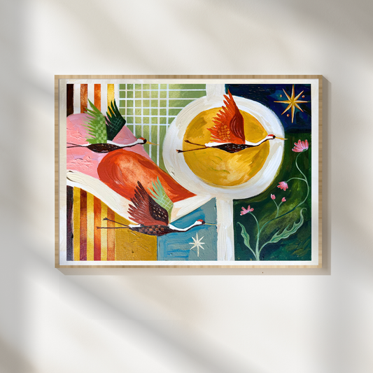 "The Long Way Home" Art Print