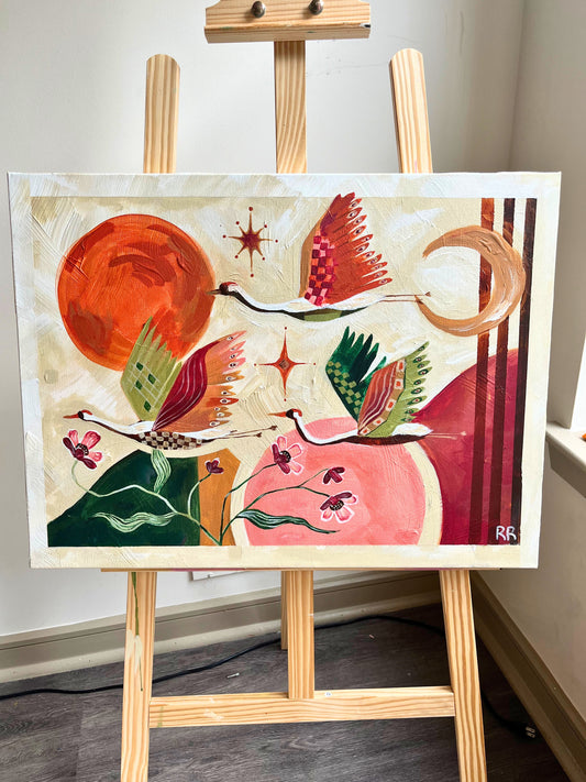 Original Painting: "Beauty in the Journey" - 18x24"