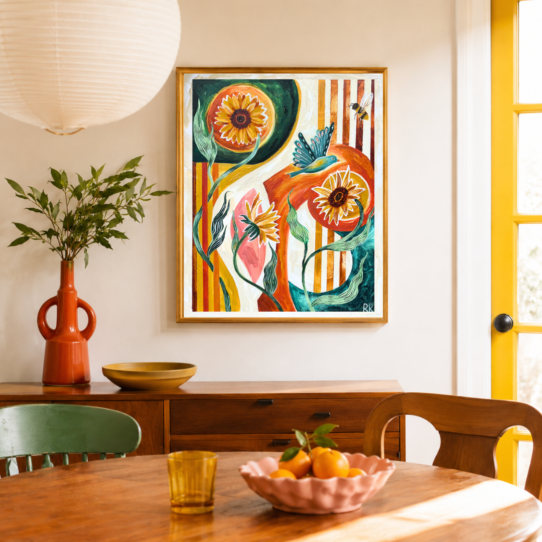 A Bright Autumn Art Print