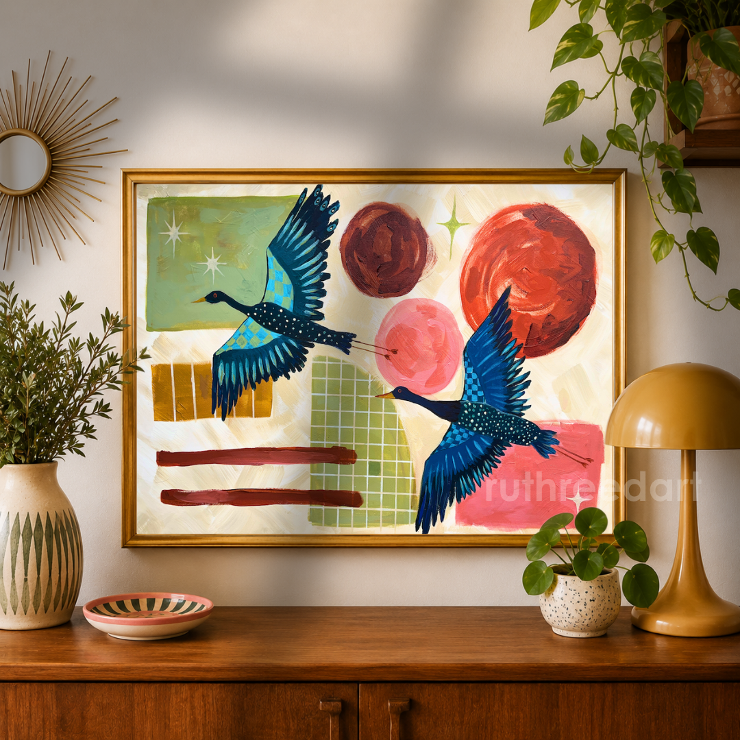 "Soft Place To Land" Art Print