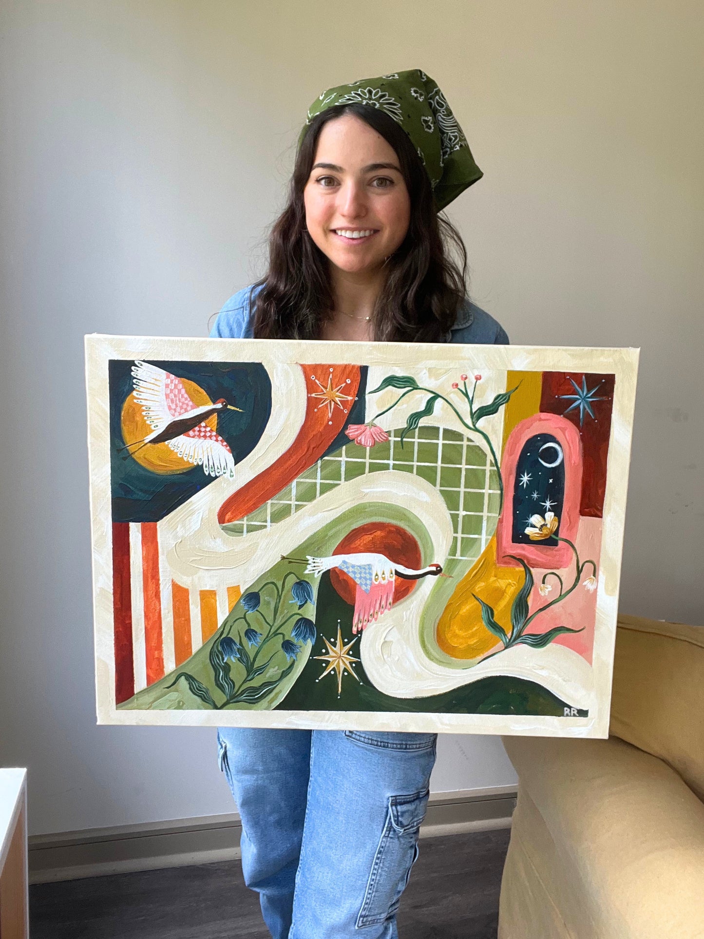 Original Painting: "The Things I Kept" - 18x24"