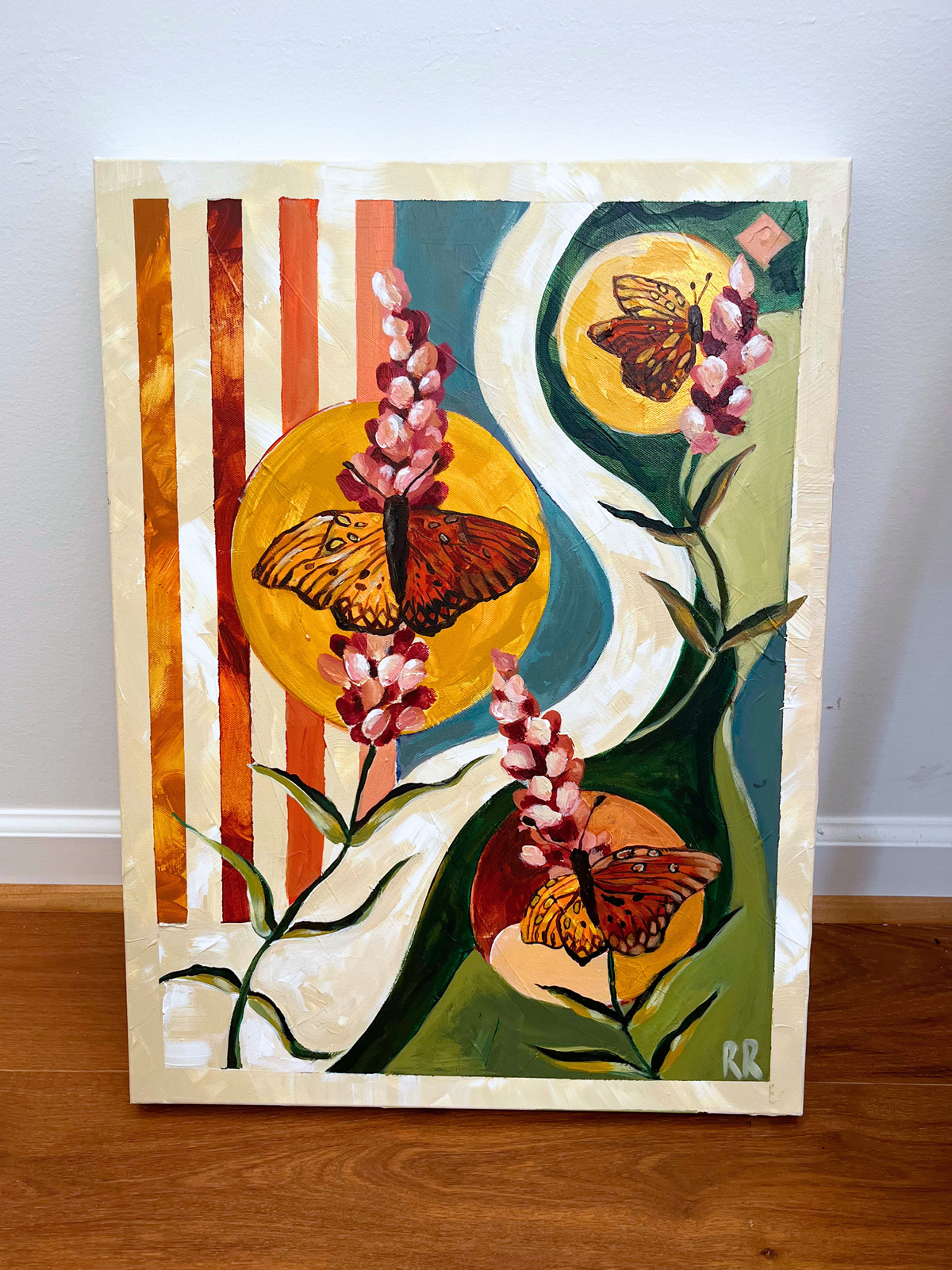 "Life is Just Beginning" Original Painting