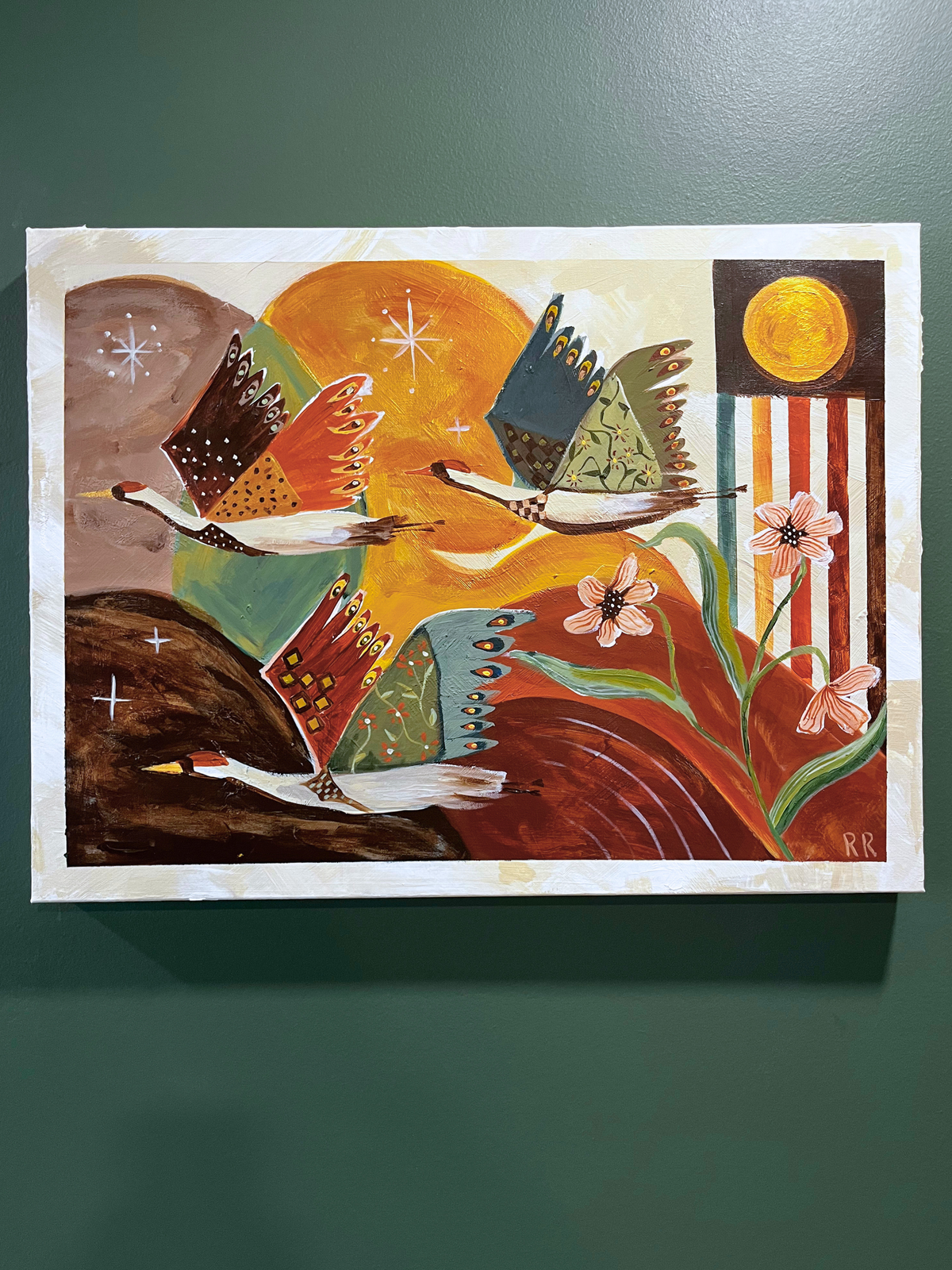 "Loving Every Version Of Me"  Original Painting