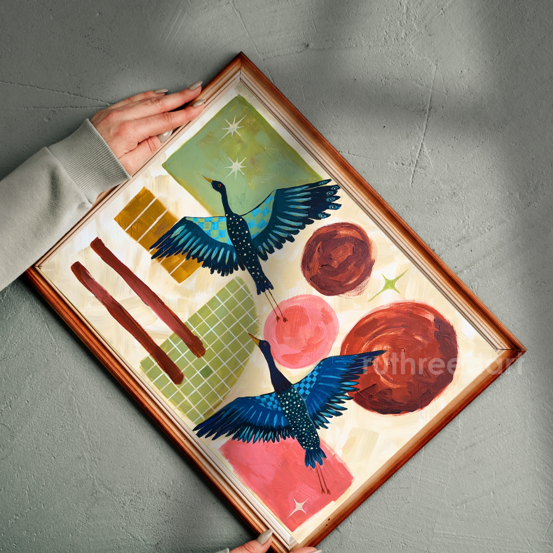 "Soft Place To Land" Art Print