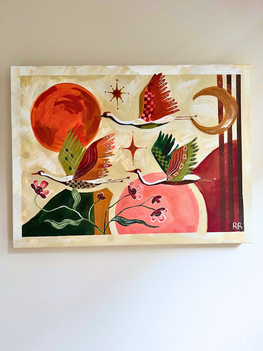 Original Painting: "Beauty in the Journey" - 18x24"