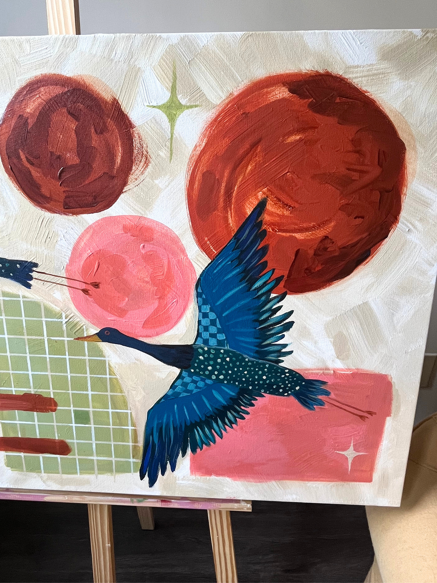 Original Painting: "Soft Place To Land" 24x36