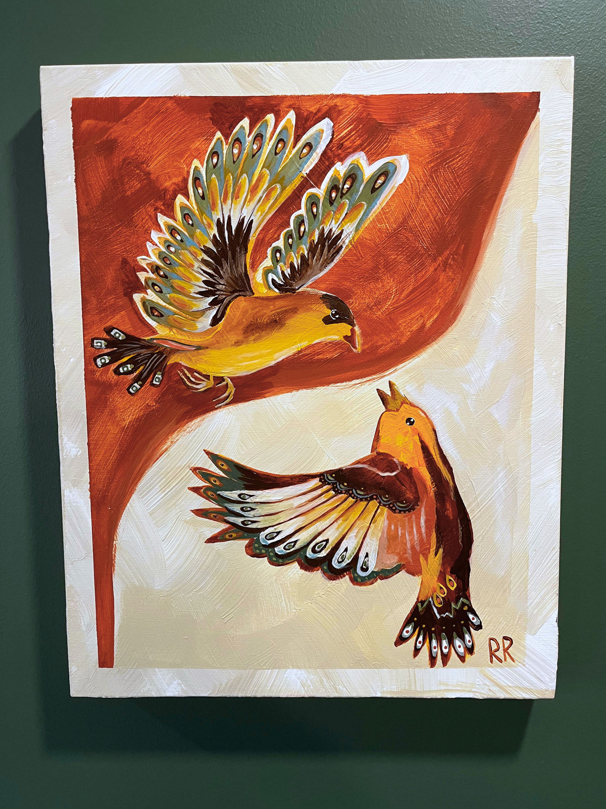 "Late Bloomers // Right On Time" Original Painting
