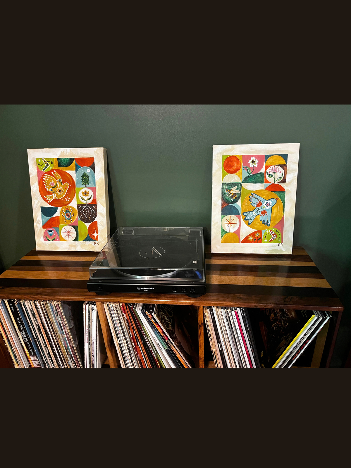 Original Paintings: "Moments of Joy" (12x16" x 2)