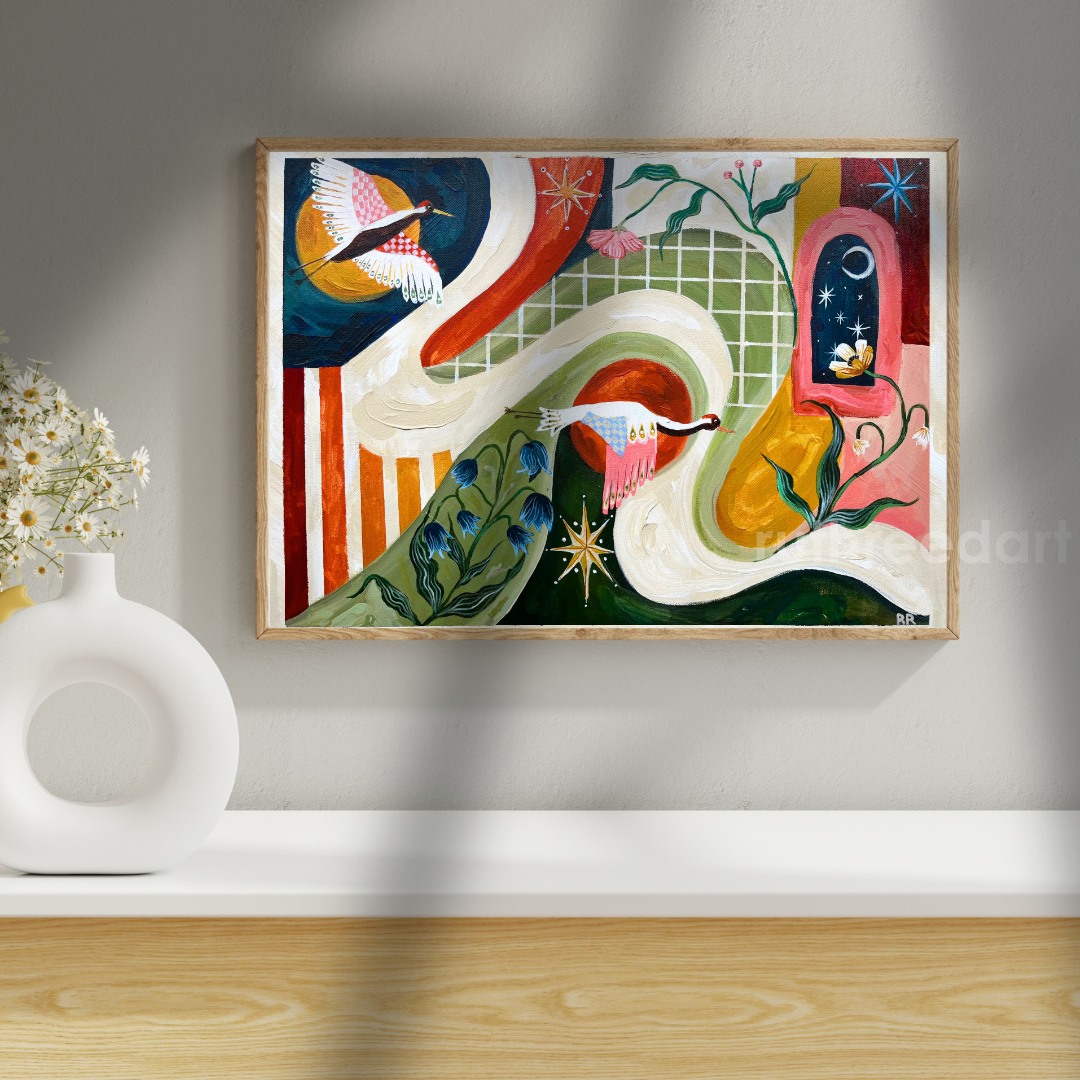 "The Things I Kept" Art Print