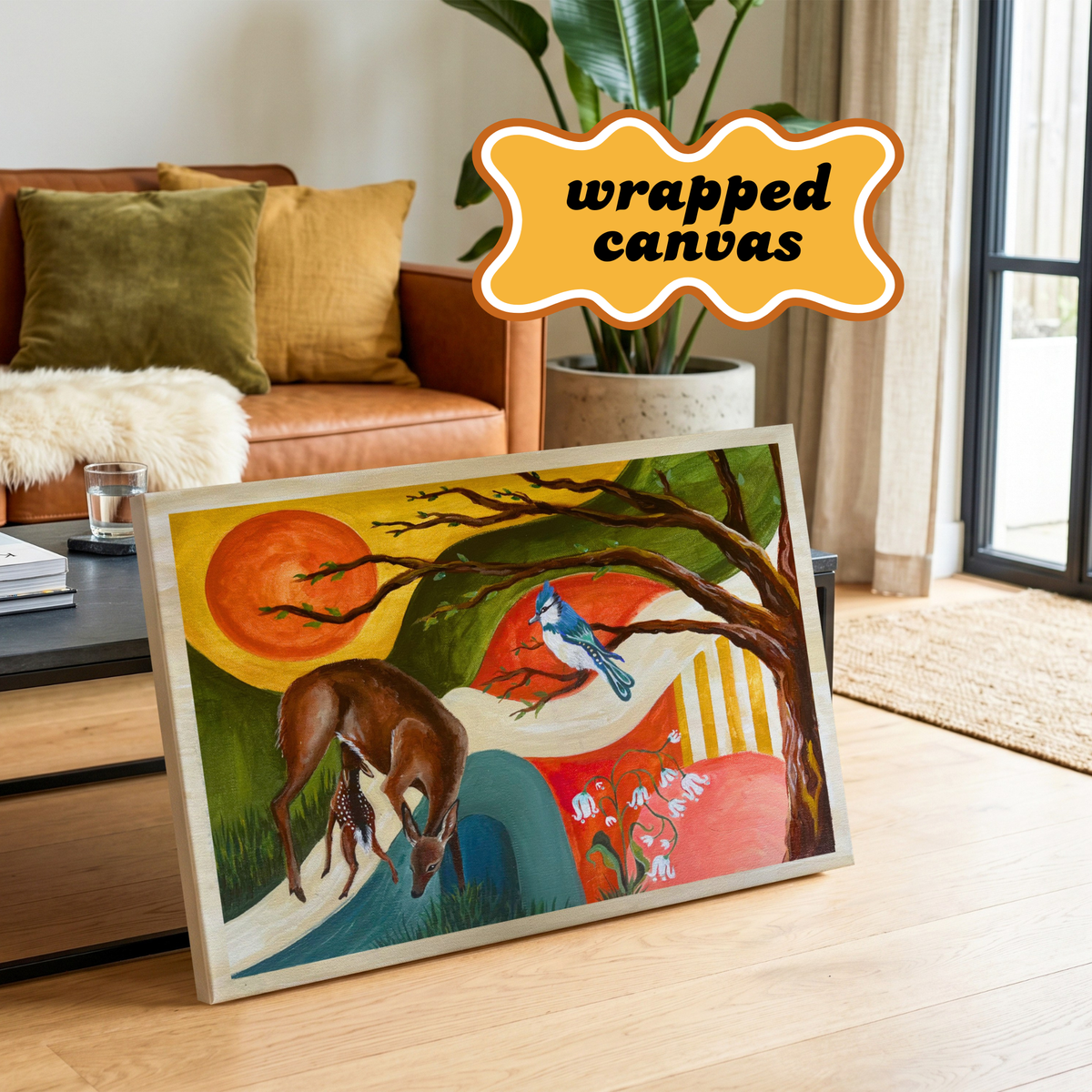 Falling In Love With Your Backyard Art Print