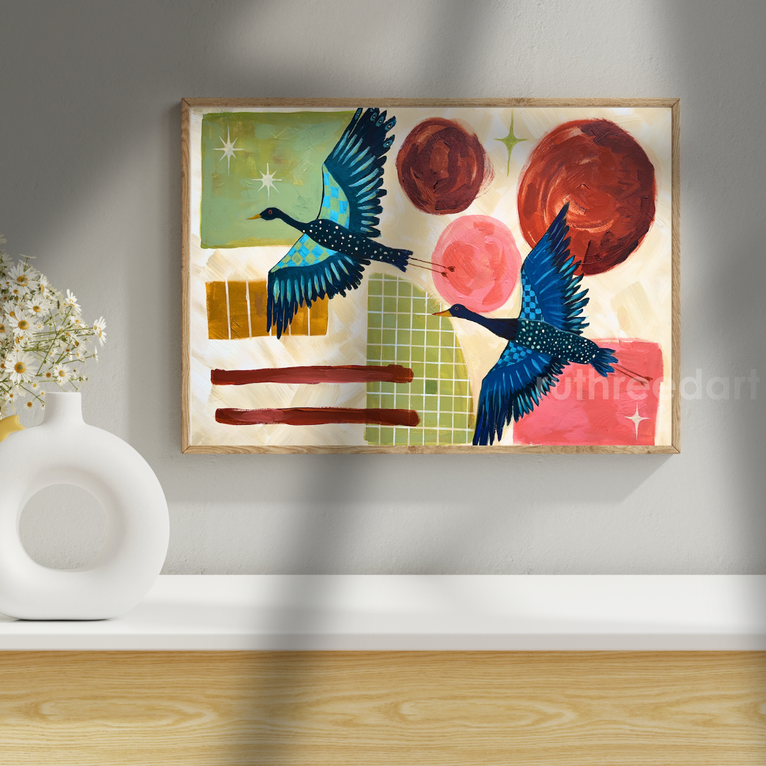 "Soft Place To Land" Art Print