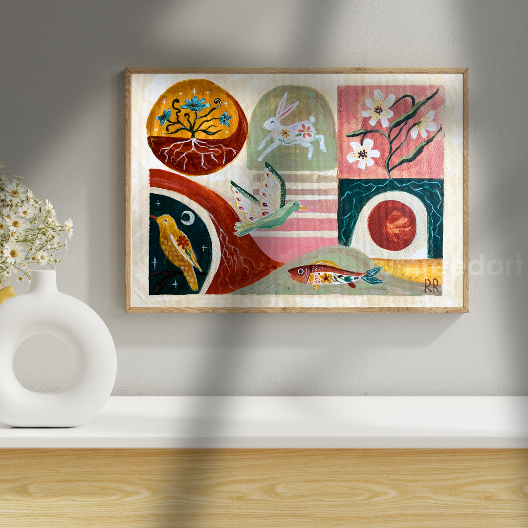 "You Belong Here" Art Print