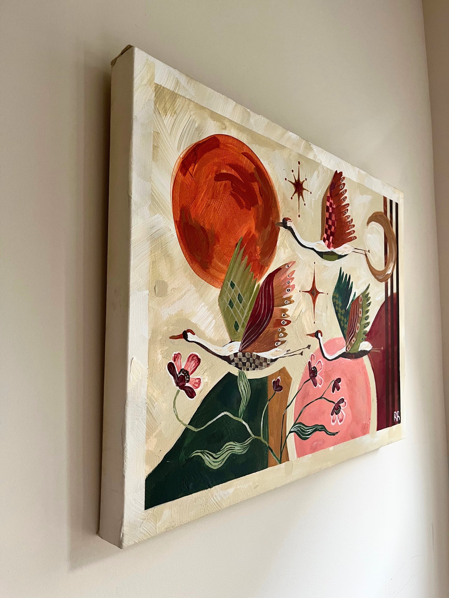 Original Painting: "Beauty in the Journey" - 18x24"