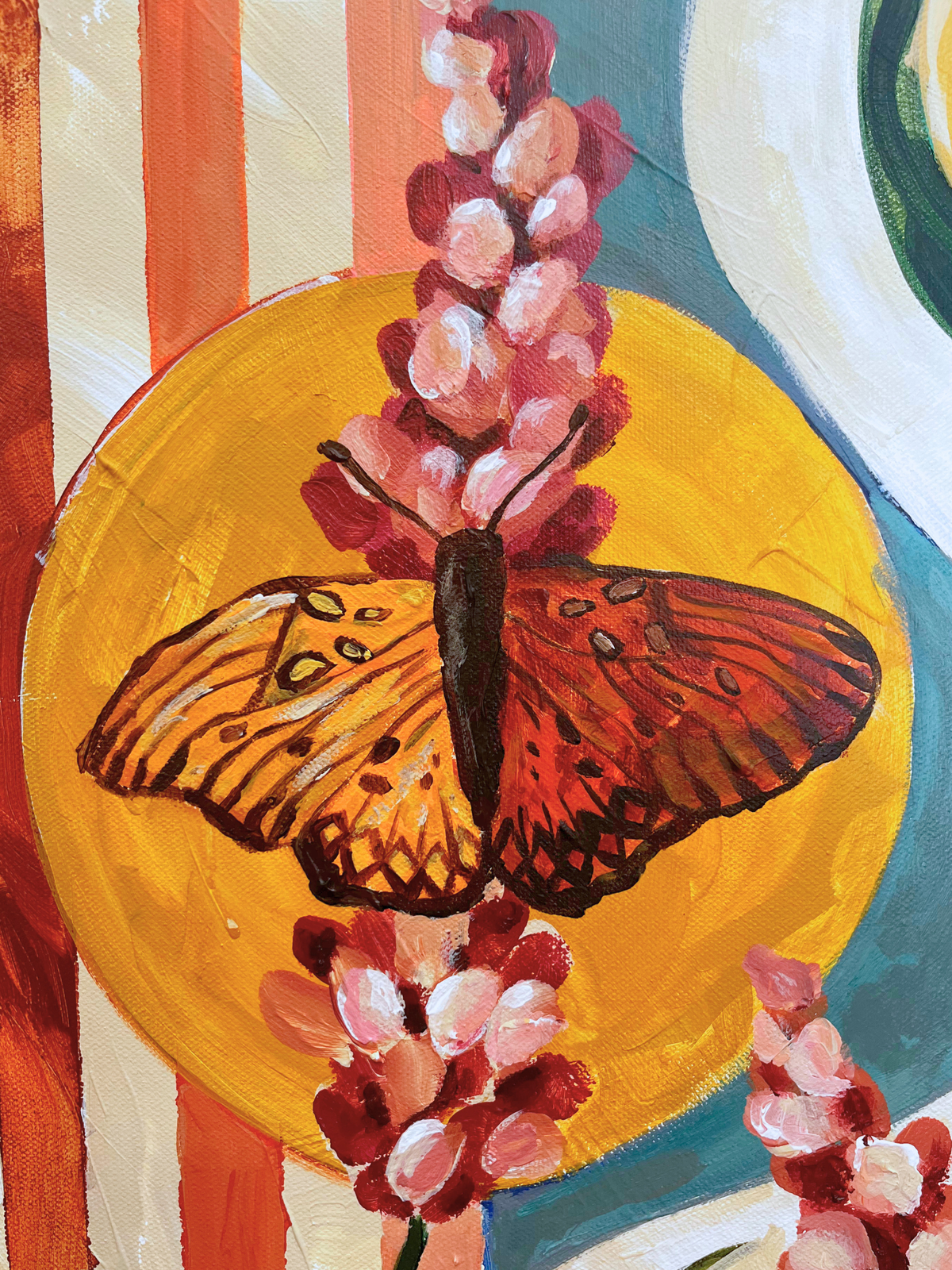 "Life is Just Beginning" Original Painting