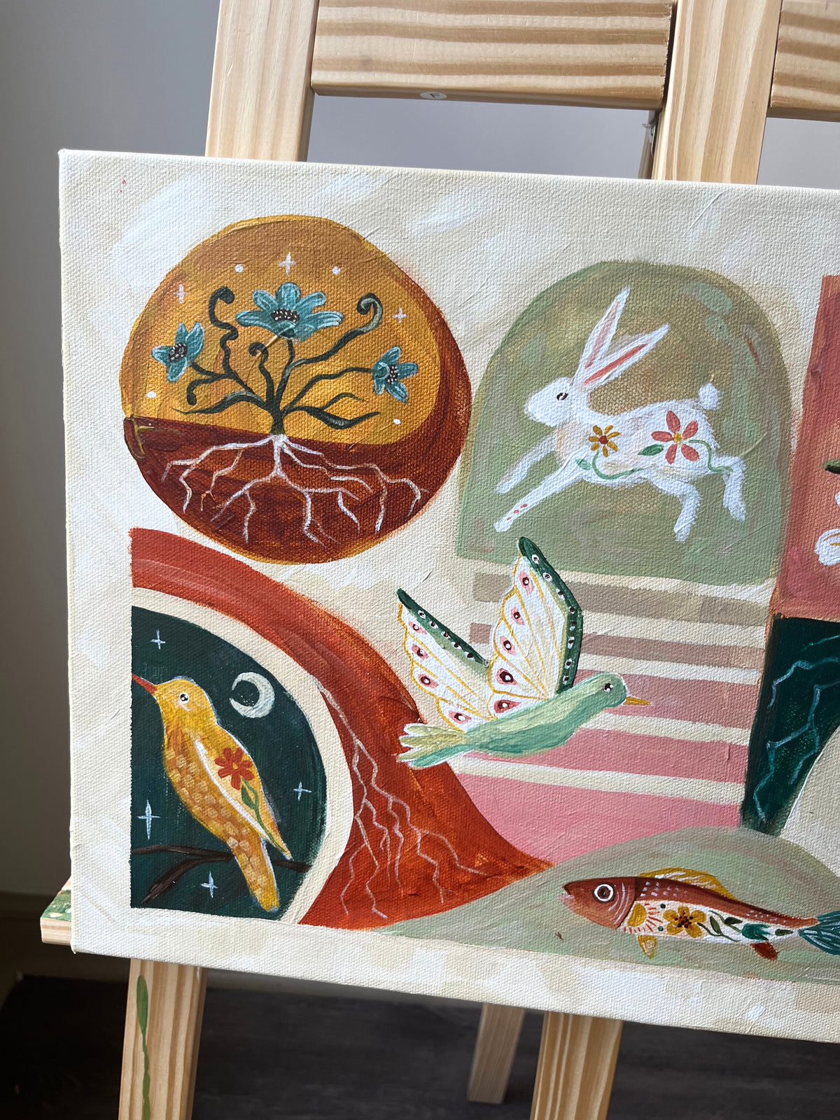 Original Painting: "You Belong Here" - 12x16"