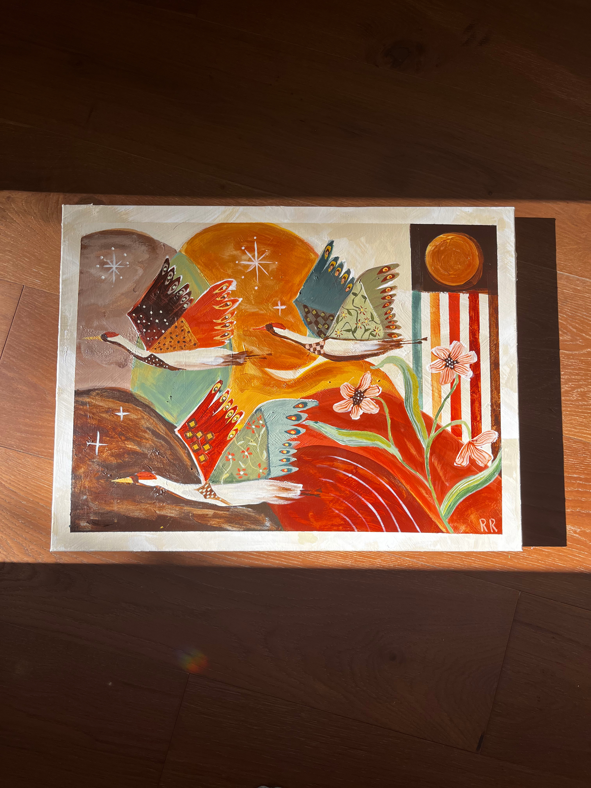 "Loving Every Version Of Me"  Original Painting