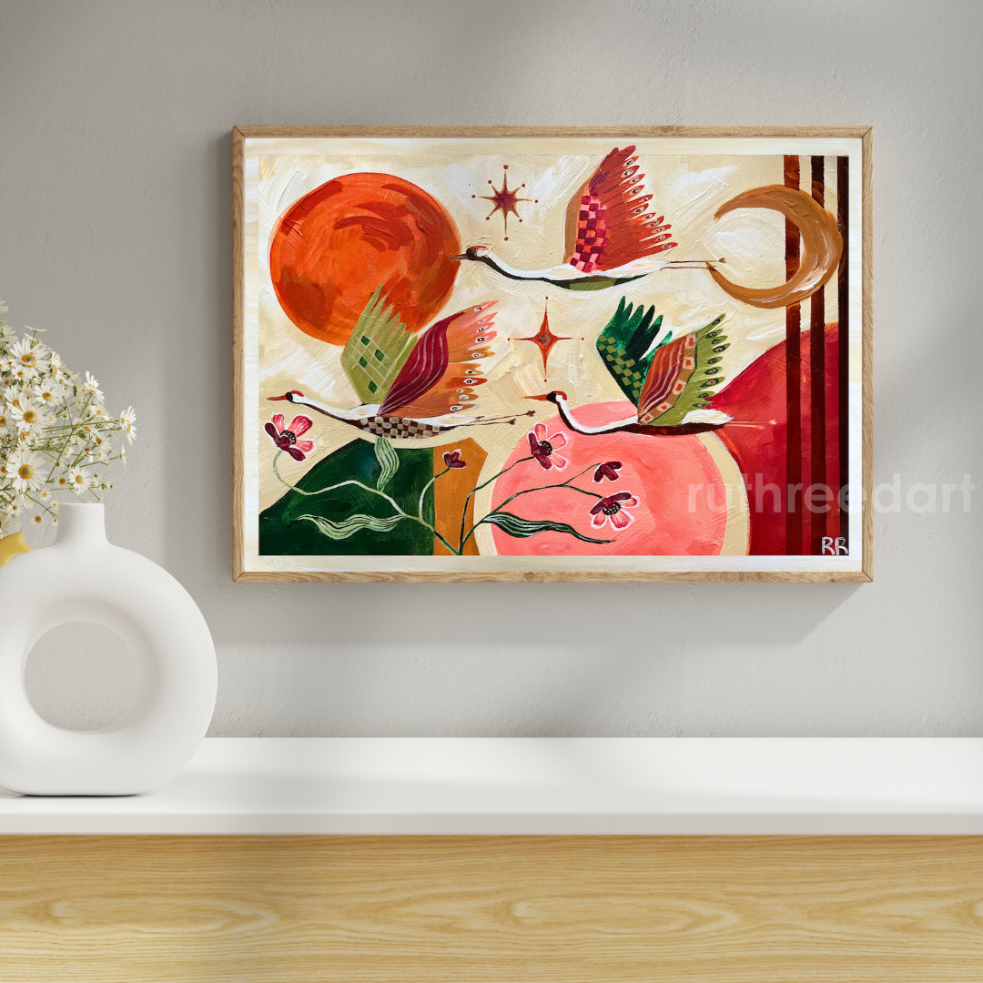 "Beauty in the Journey" Art Print