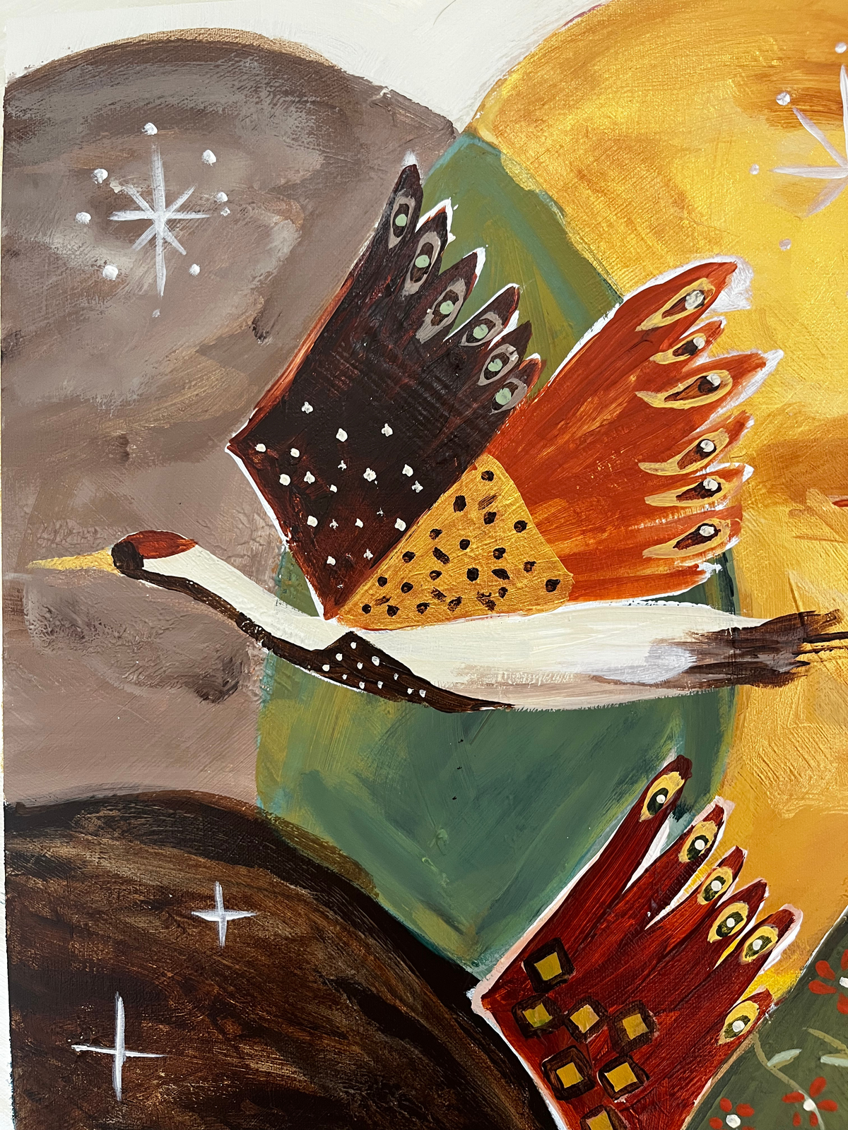 "Loving Every Version Of Me"  Original Painting