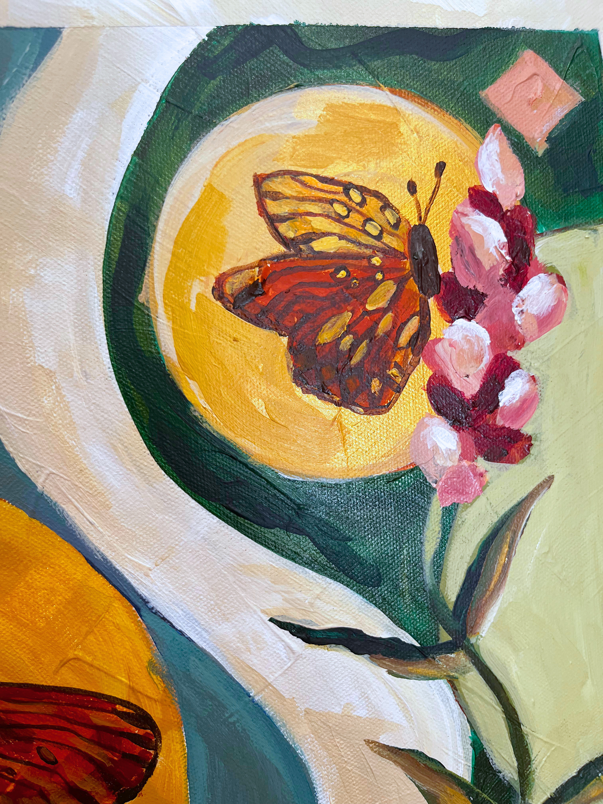 "Life is Just Beginning" Original Painting