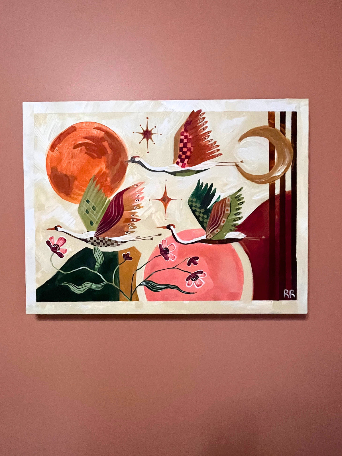 Original Painting: "Beauty in the Journey" - 18x24"