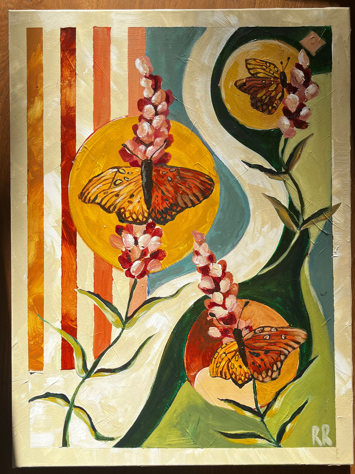 "Life is Just Beginning" Original Painting