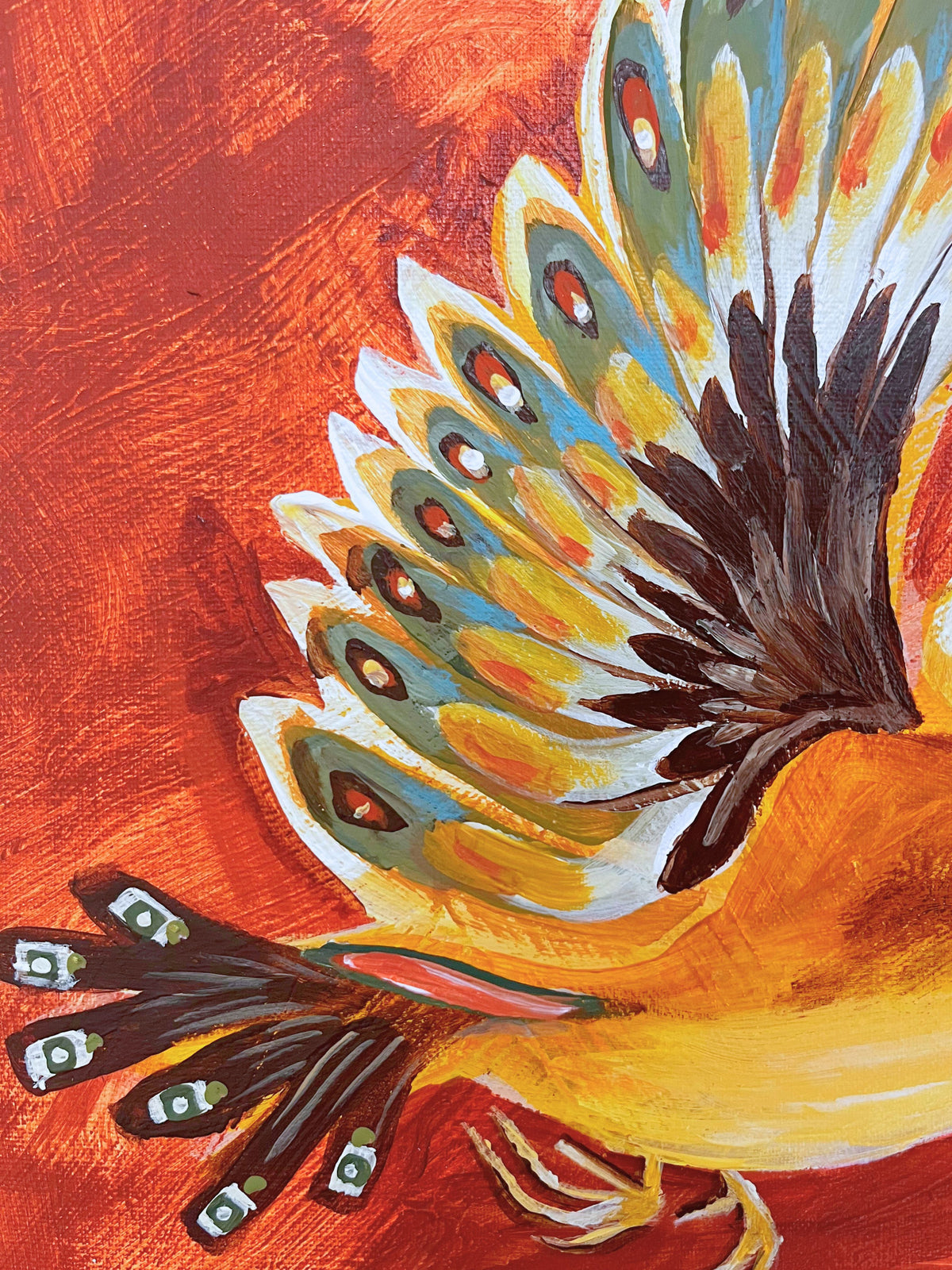 "Late Bloomers // Right On Time" Original Painting