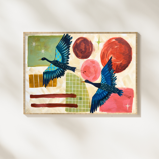 "Soft Place To Land" Art Print