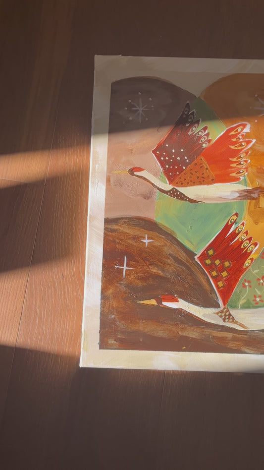 "Loving Every Version Of Me"  Original Painting