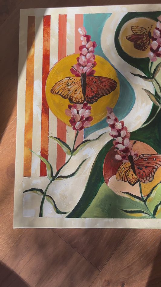 "Life is Just Beginning" Original Painting