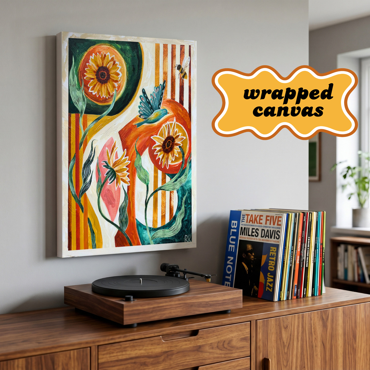 A Bright Autumn Art Print