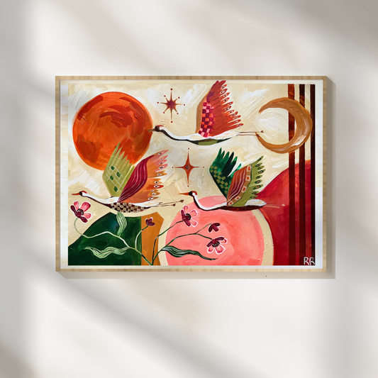 "Beauty in the Journey" Art Print